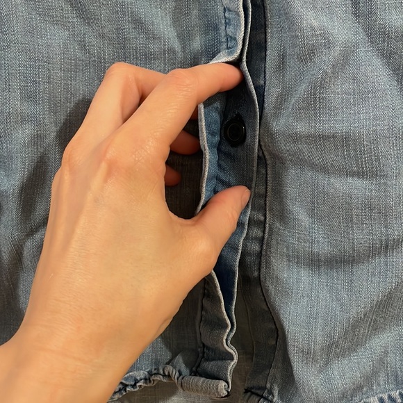 Who What Wear Chambray Tank Size XS - Picture 6 of 8